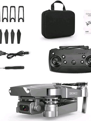 Halolo E68 Drone used for parts with 4K 1080P camera
