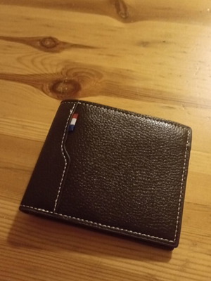 Men's wallet used, brown