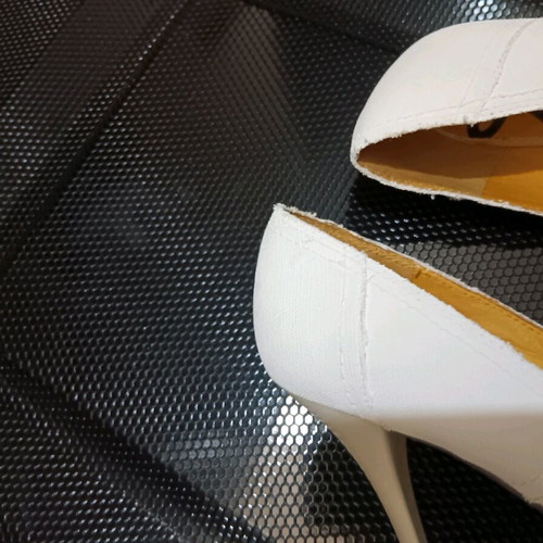 Replay white denim pumps like new, size 38
