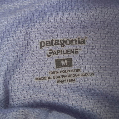 Patagonia Capilene Base Layer women's long sleeve shirt size M, blue