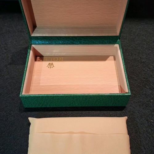 Vintage κουτί Rolex σαν καινούργιο, πράσινο παλαιάς περιόδου