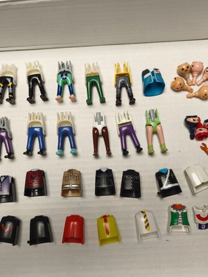 Playmobil figure parts like new, legs, bodies, hands, heads