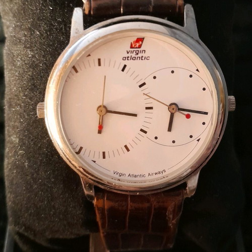 Virgin Atlantic Airways Dual Time watch used
