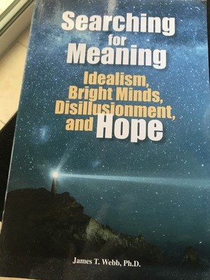 Book Searching for Meaning by James T. Webb like new, English