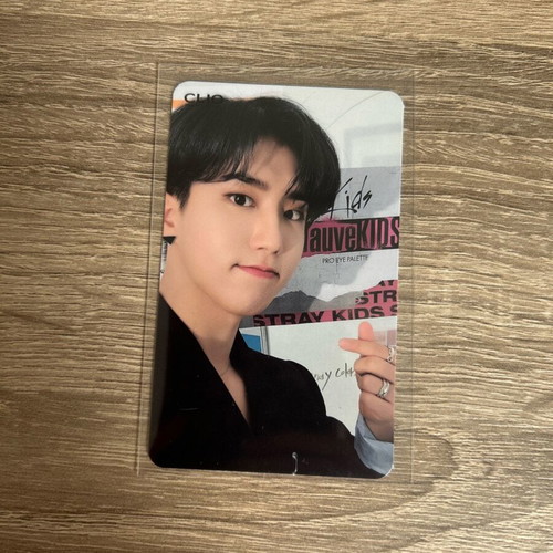 Stray Kids Clio collaboration Han photocard, official