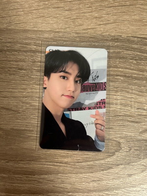 Stray Kids Clio collaboration Han photocard, official