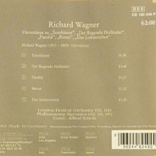 Richard Wagner Ouvertüren CD like new, classical