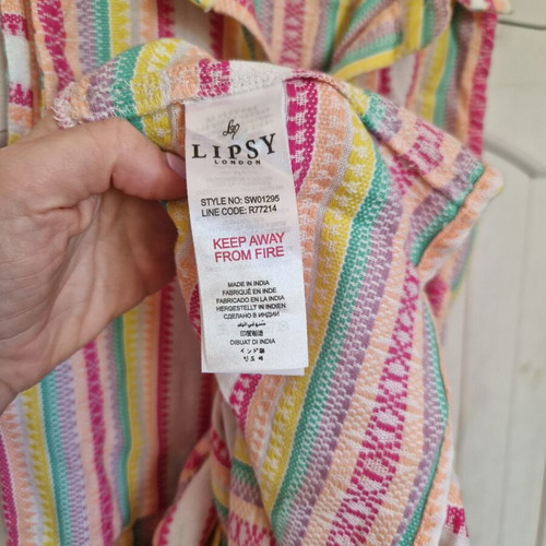 Lipsy London dress small, colorful, new