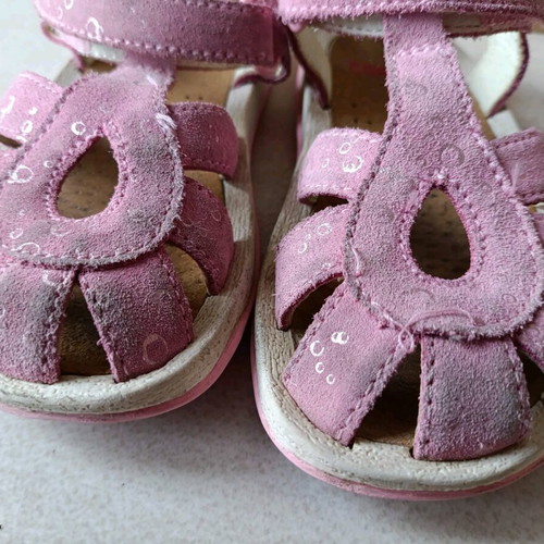 Camper sandals size 24 like new, pink