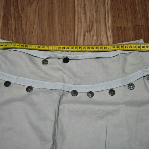 Scandalo Balloon Salvari Pants used, gray and beige, size M