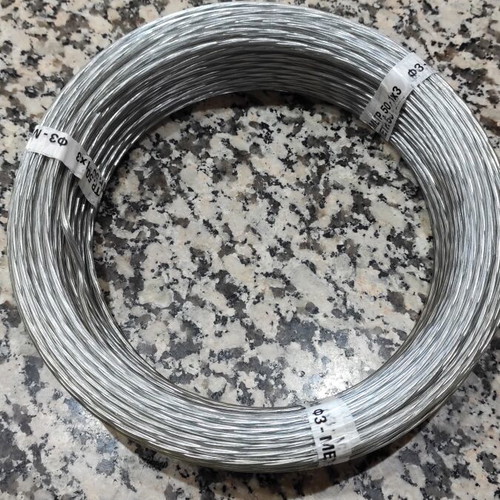Wire rope Φ3 50m with plastic coating, new