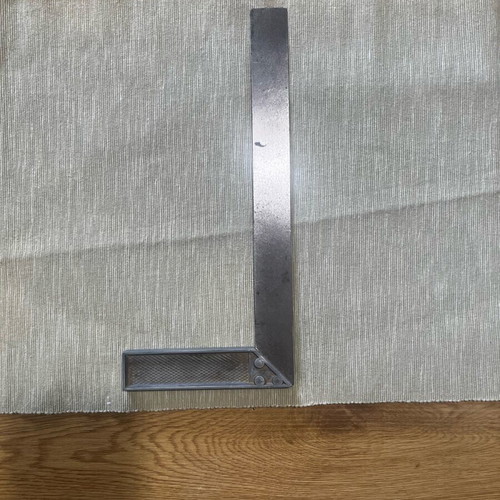 Vintage metal try square Germany used