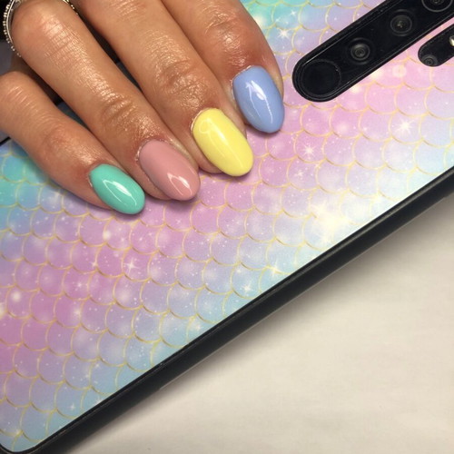 Press On Nails χειροποίητα, καινούργια, σε σχήμα και χρώμα επιλογής