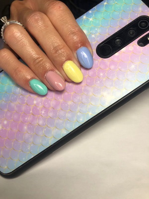 Press On Nails χειροποίητα, καινούργια, σε σχήμα και χρώμα επιλογής