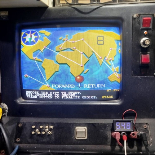PANG Bootleg PCB used, 1989 arcade game board