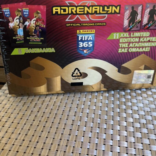 Panini FIFA 365 Adrenalin XL pack of 60 cards Panathinaikos 2013/2024 new