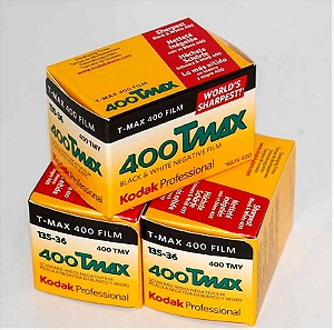 Kodak TMAX 400, 35mm φιλμ Χ3 τεμάχια