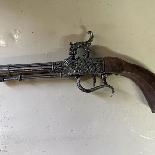 Vintage decorative Koumboura replica pistol 38cm