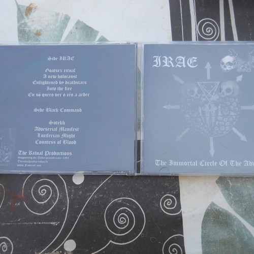 Irae / Black Command The Immortal Circle Of The Adversary CD album split