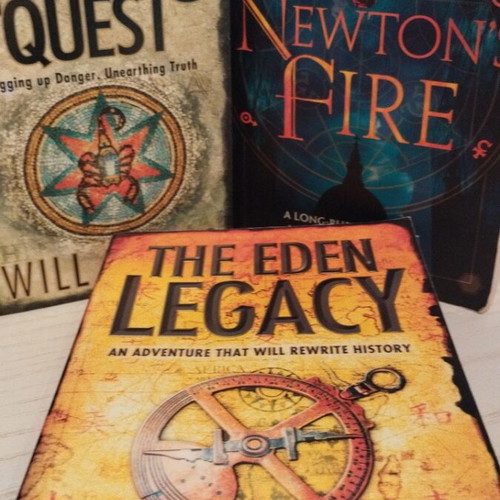 Will Adams book set like new, trilogy of thrilling adventures