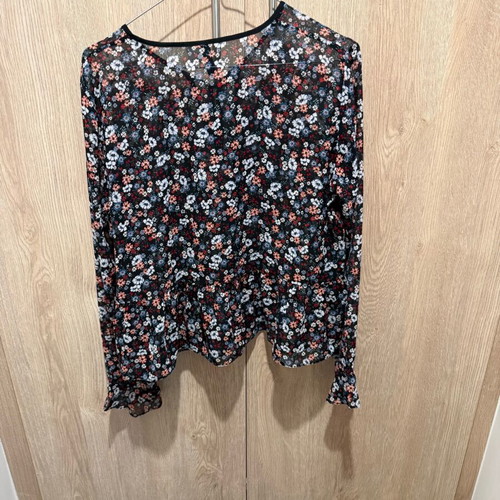 Transparent shirt size 42 H&M like new, multicolor