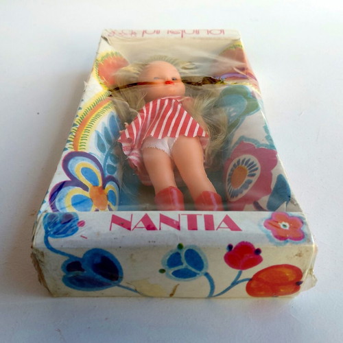 Nantia vintage baby doll 1970s, sealed