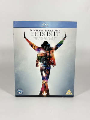 Michael Jackson's This Is It Blu-ray σαν καινούργιο με αγγλικούς υπότιτλους
