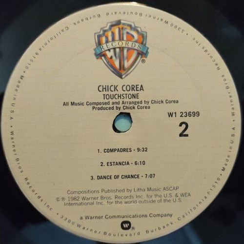 Chick Corea Touchstone vinyl record used, jazz