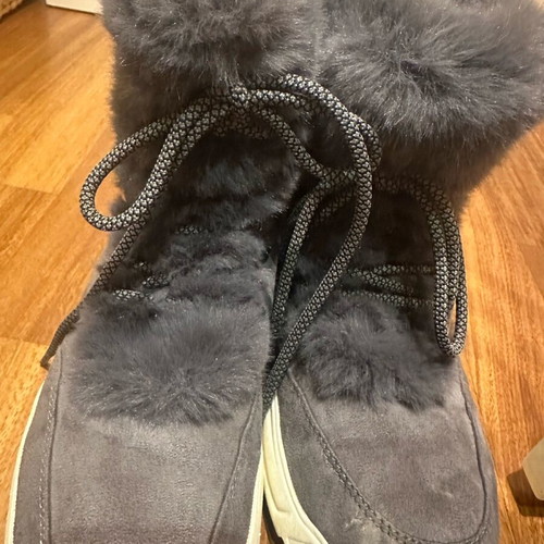 Oysho women's après-ski snow boots size 38 used, grey