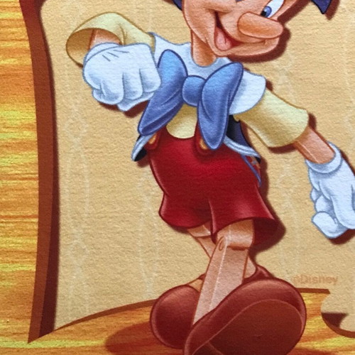 Pinocchio branded non-slip mat new 45x75cm