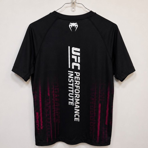 Venum UFC Performance Rashguard size L new, black and burgundy