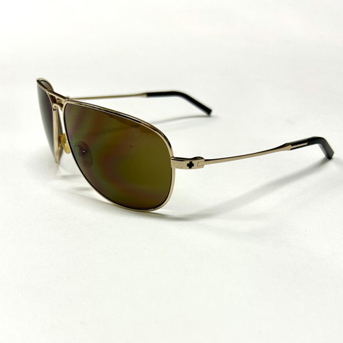 Spy Wilshire Sunglasses like new, metallic gold aviator style