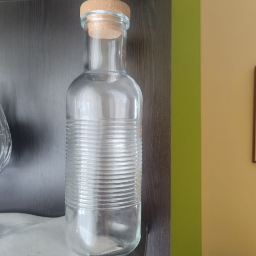 Decorative bottle with cork like new