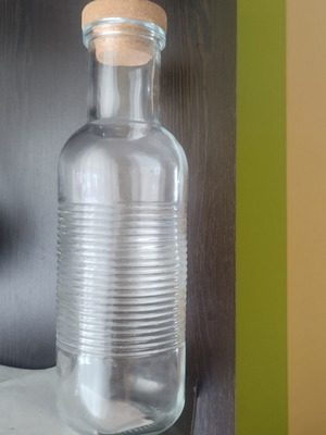 Decorative bottle with cork like new