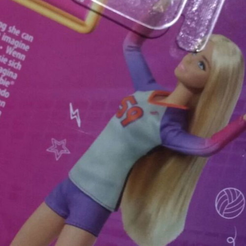 Barbie Volleyball Player New With Multiple Static Joints