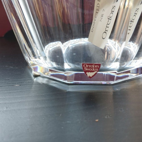 Crystal bowl fondue completely unused