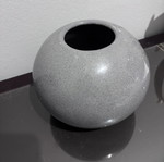 Gray vase 0.15cm height, like new