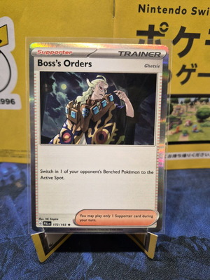 Καρτα Pokemon Boss's Orders 172/193 Holo Rare Paldea Evolved καινούργιο