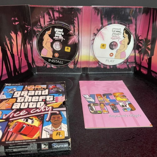 Grand Theft Auto Vice City Big Box PC game