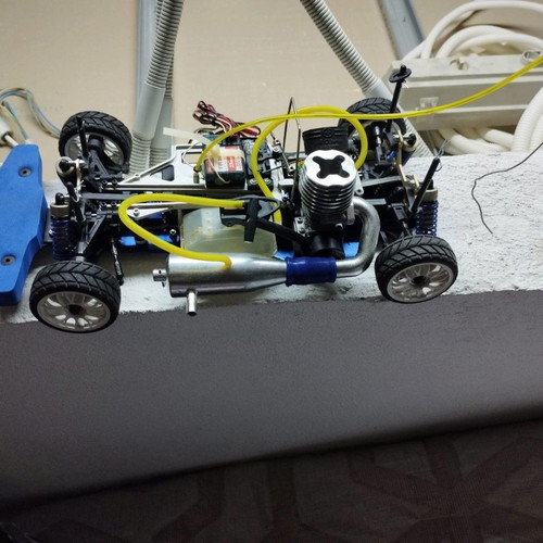 Gas-powered remote control used
