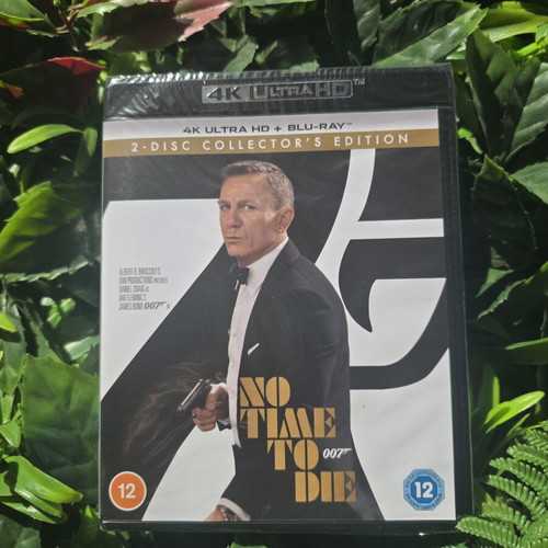 No Time to Die Collector's Edition 2-Disc 4K Ultra HD Blu-Ray