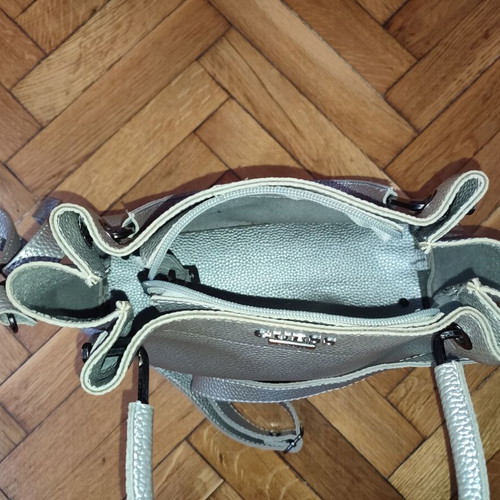 Guess shoulder bag grey used, original