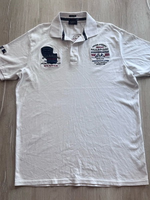 Paul & Shark Yachting Newport Boston Polo Shirt White Size L Cotton σαν καινούργιο