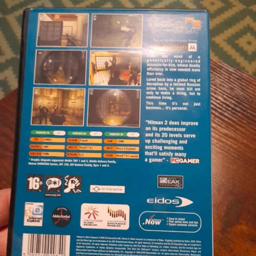 Hitman 2 PC game like new