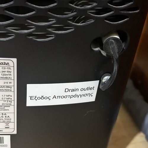 Inventor Care C2-10L dehumidifier used, good condition