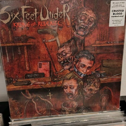 Six Feet Under Killing for Revenge vinyl new, metal
