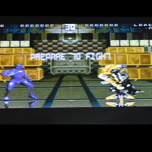 Rise of the Robots Sega Mega Drive complete game very good to excellent