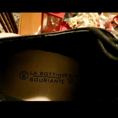 La Bottine Souriante shoes size 40 new, leather, black