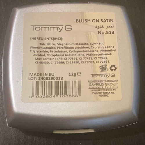 Tommy G Compact blush No. 513 new, Dusky Rose