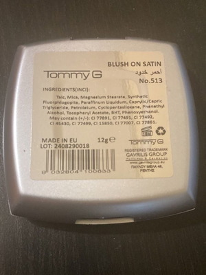 Tommy G Compact blush No. 513 new, Dusky Rose